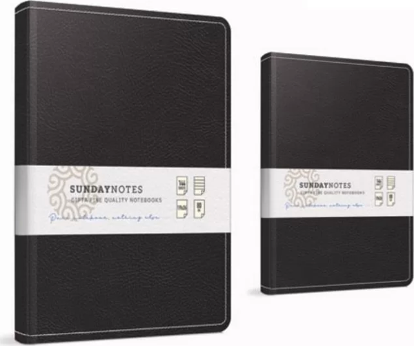 GIPTA SUNDAY DERİ KAPAK DEFTER 19x26 KARELİ 140 YAPRAK (4928) - Image 1