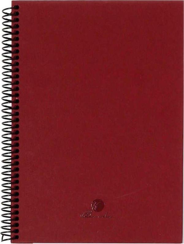 Keskin Color Defter Sert Kapak Spiralli 17x24 cm 60 Yaprak Bordo - Image 1