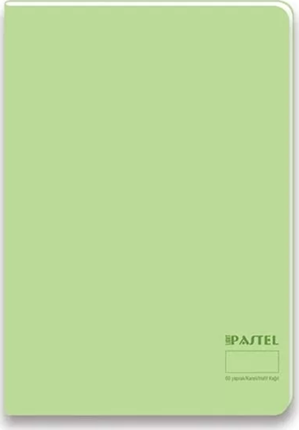 Keskin Pastel Light Pp.Kapak Dikişli Defter A4 60yp.Düz 327010-99 - Image 1