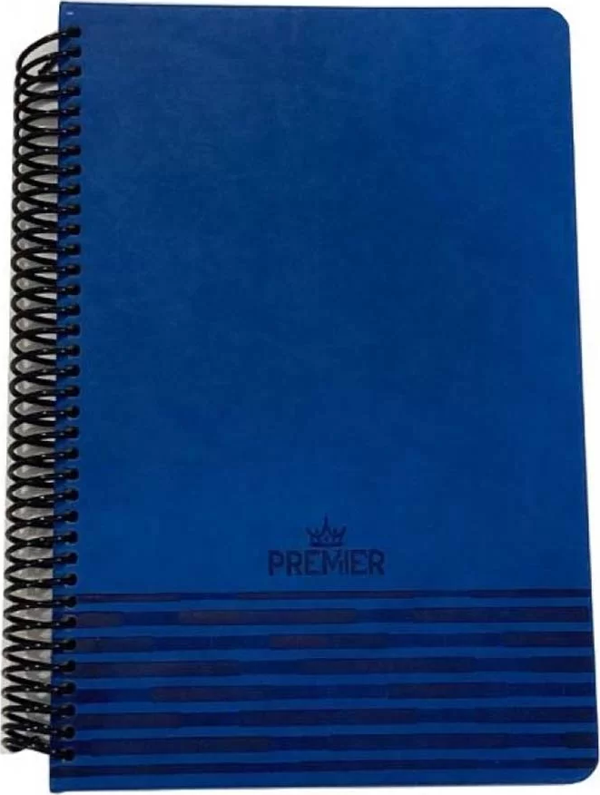 Keskin Premier Sert Kapak Defter 17x24cm 120yp Kareli - Image 1