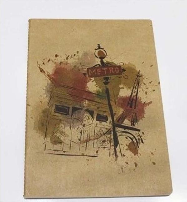 Liz Kf15 Kraft Kapak 15X21 96 Yp Kareli Defter - Image 1