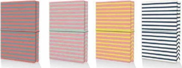 Mopak 14X20 Çizgi Desenli Suni Deri Defter Düz 0018 - Image 1
