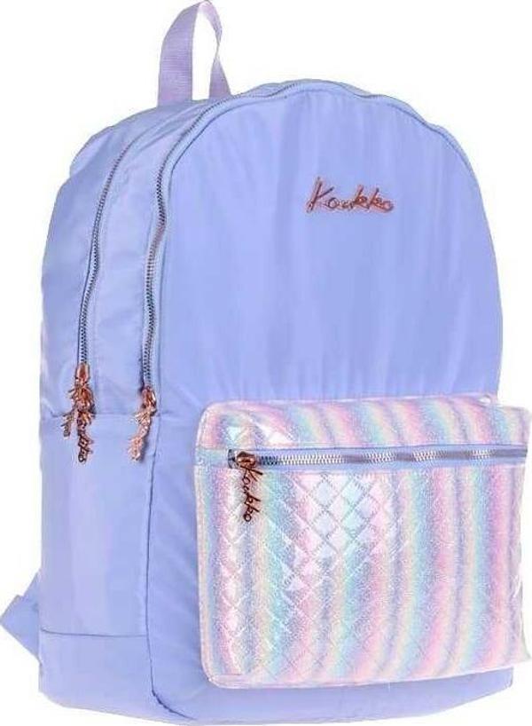 Kaukko Sırt Çantası Bright Kapitone-Floral Mavi - Image 1