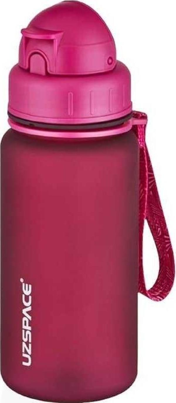 Uzspace Matara Tritan Pipetli 400 ml Kırmızı - Image 1