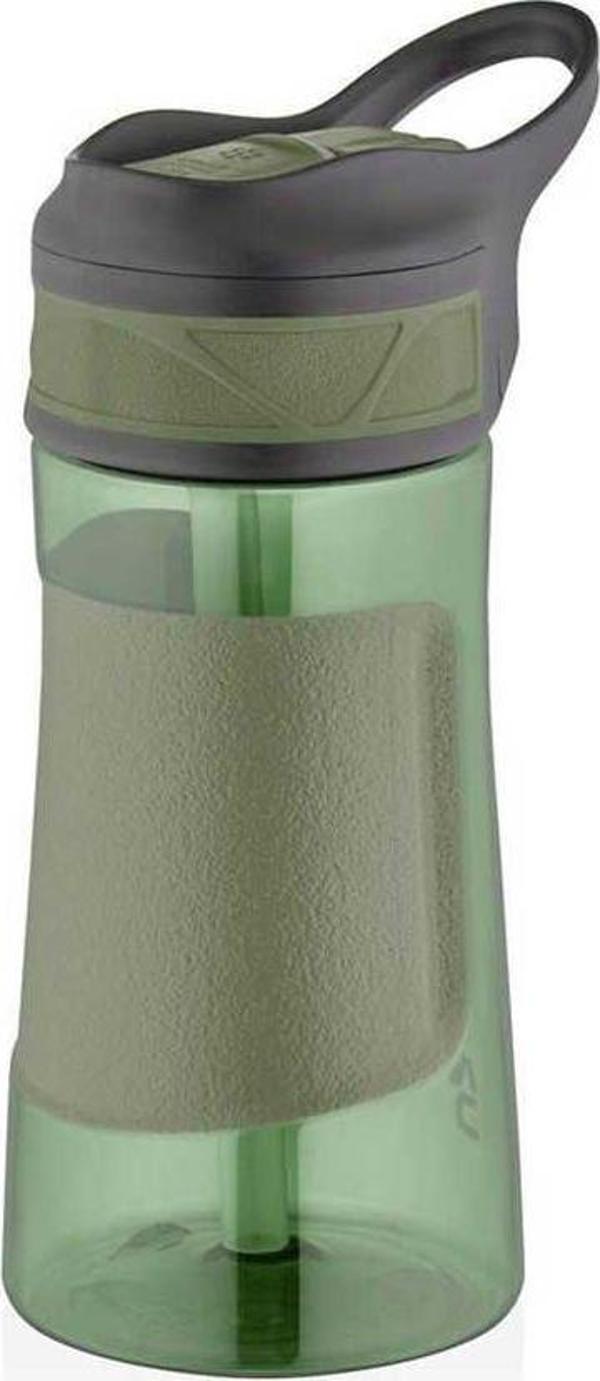 Uzspace Tritan Pipetli Su Matarası Playoff 460 ml Yeşil - Image 1