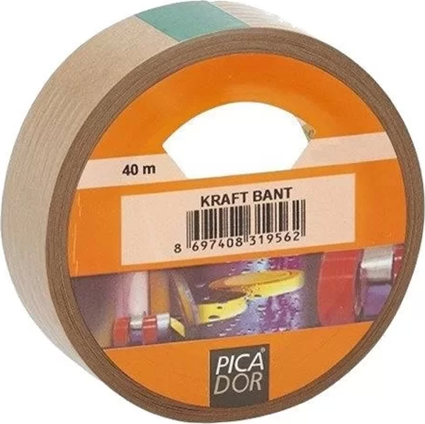 PİCADOR KRAFT BANT 50mmx40m (KF003) - Image 1