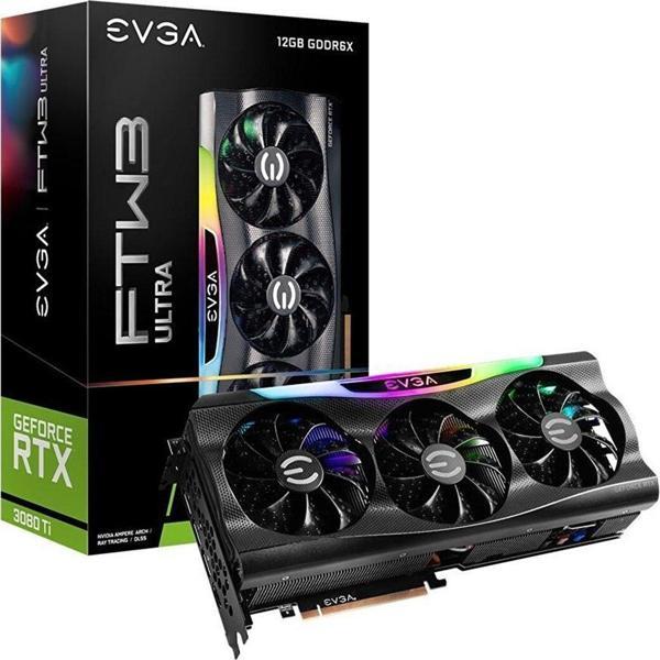 Evga RTX 3080 Ti FTW3 ULTRA GAMING 12G-P5-3967-KR 384 Bit GDDR6X 12 GB Ekran Kartı - Image 1