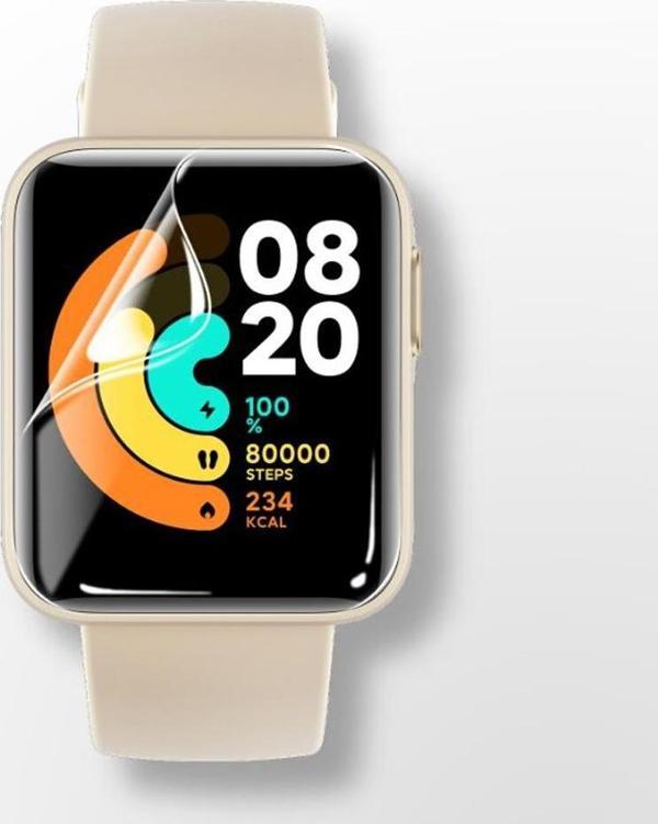 Winex Mobile Xiaomi Mi Watch Lite Ön Darbe Emici Ekran Koruyucu Nano Cam (4 Adet) - Image 1