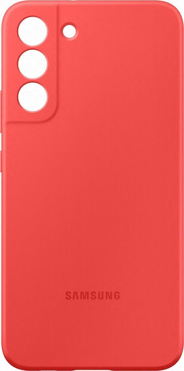 Samsung Galaxy S22+ Silikon Kılıf Kırmızıxxxx - Image 1