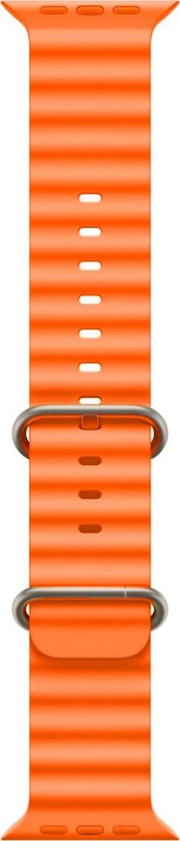 Winex Mobile Schitec 42-49Mm Yeni Nesil Apple Uyumlu Akıllı Saat Kordonu Silikon Turuncu - Image 1