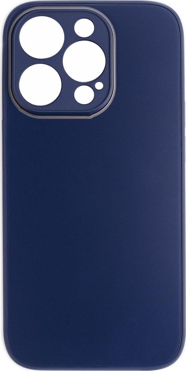 ScHitec Deluxe İphone 13 Pro Max Mat Kılıf Lacivert - Image 1