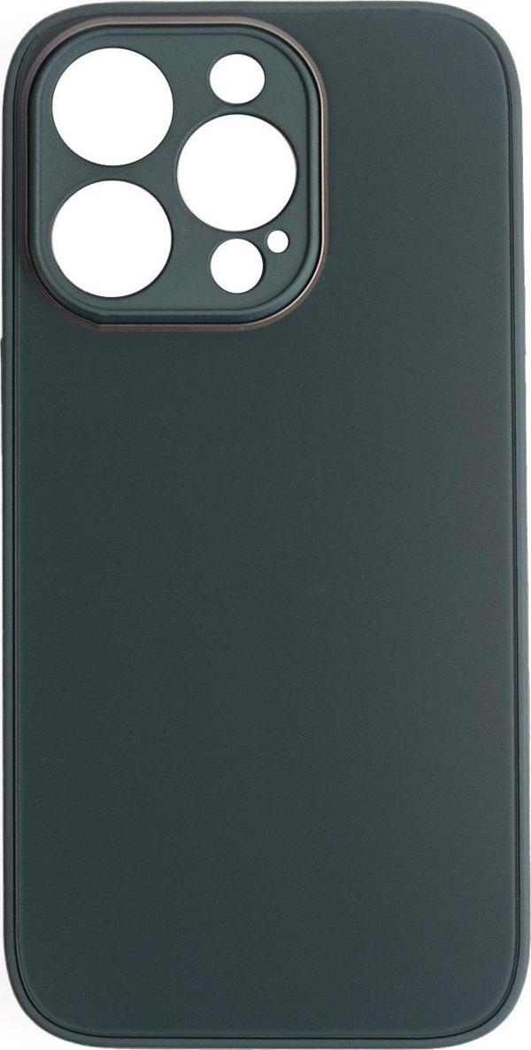 ScHitec Deluxe İphone 13 Pro Max Mat Kılıf Yeşil - Image 1