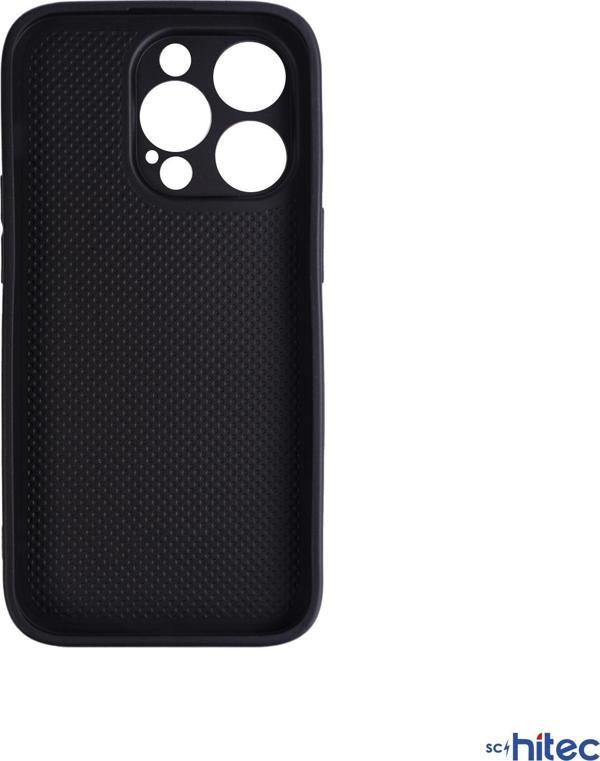 ScHitec Deluxe İphone 14 Pro Max Mat Kılıf Siyah - Image 1