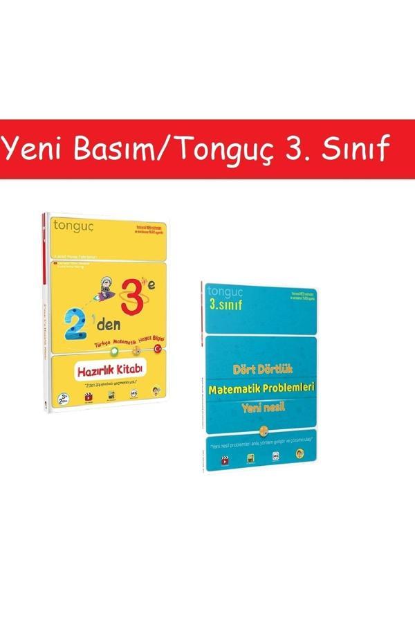 Tonguç Yayınları 2'Den 3'E Hazırlık Kitabı & 3. Sınıf Dört Dörtlük Matematik - Tonguç Yayınları - Image 1