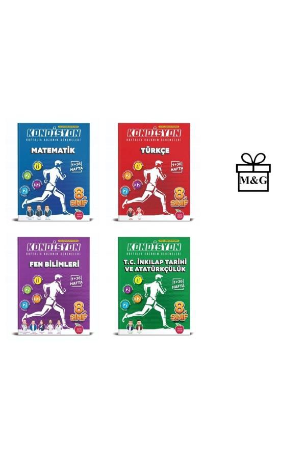 Newton Yayınları 8.Sınıf Kondisyon Matematik Türkçe Fen Bilimleri Ve T.C. İnkılap Tarihi Ve Atatürkçülük Deneme - Newton Yayınları - Image 1