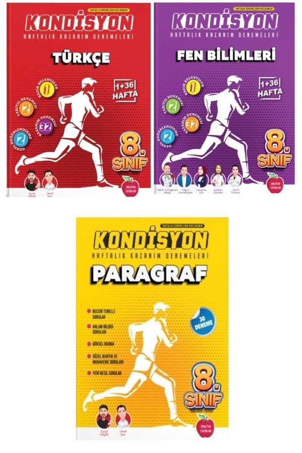 Newton Yayınları 8.Sınıf Kondisyon Türkçe Fen Bilimleri Paragraf 37 Haftadenemeyeni 2023-2024 - Newton Yayınları - Image 1