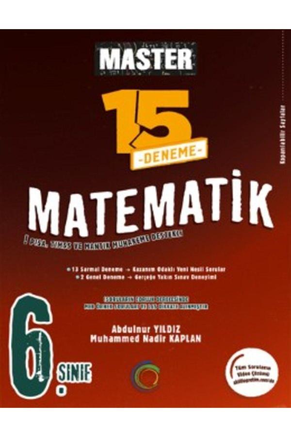 Okyanus Yayıncılık 6. Sınıf Master 15 Matematik Denemesi - Okyanus Yayıncılık - Image 1