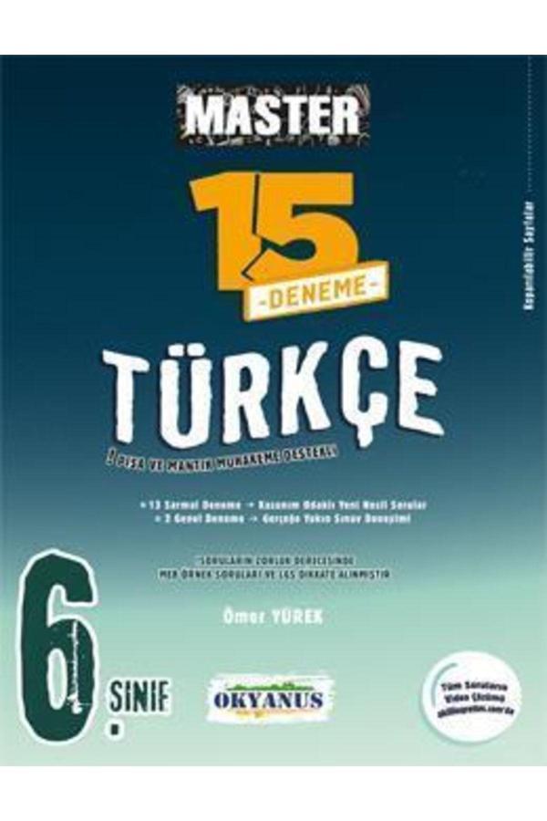 Okyanus Yayıncılık 6.Sınıf Master 15 Türkçe Denemesi - Okyanus Yayıncılık - Image 1