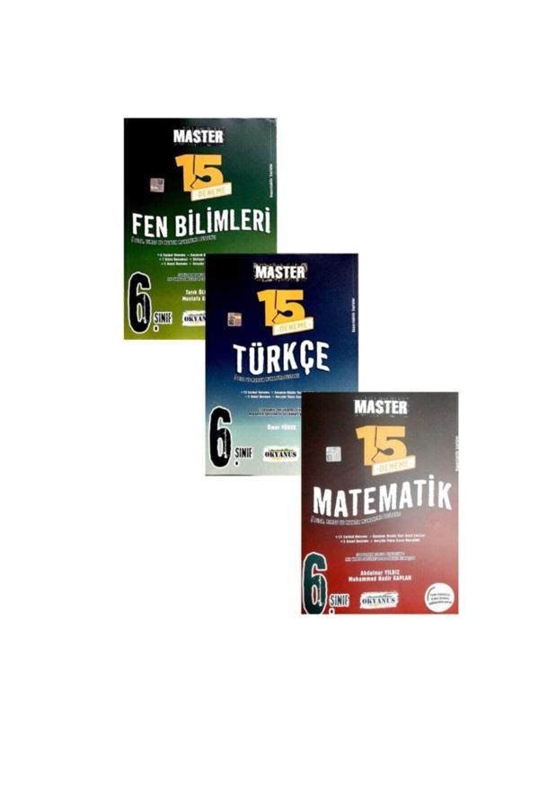 Okyanus Yayıncılık 6.Sınıf Master 3'Lü Set - Okyanus Yayıncılık - Image 1