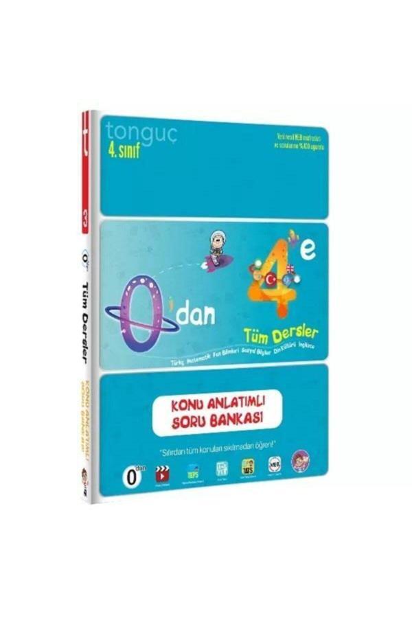Tonguç Yayınları 4.Sınıf 0 Dan 4 E Konu Anlatımlı Soru Bankası - Tonguç Yayınları - Image 1