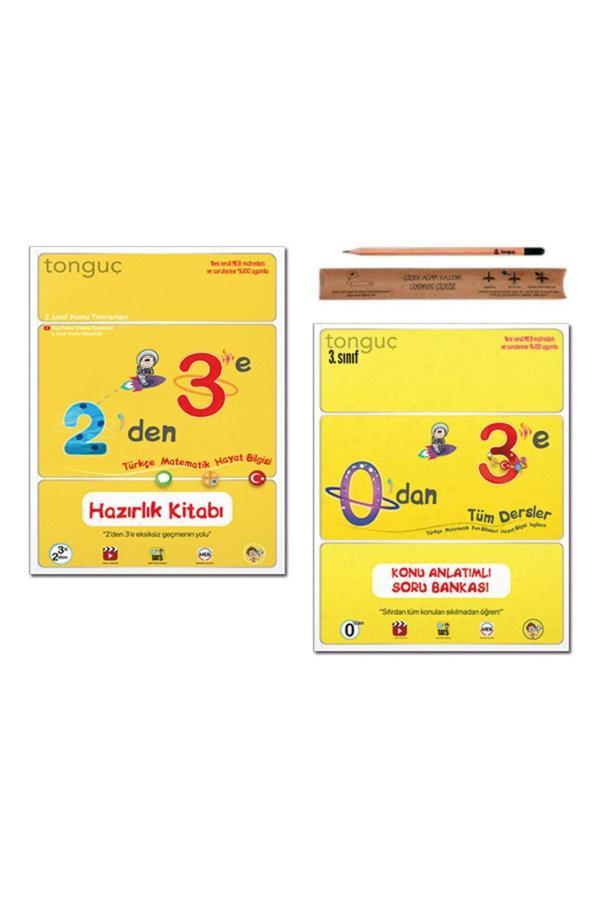 Tonguç Akademi 3. Sınıf 2 Den 3 E Hazırlık Tekrar Seti - 0 Dan 3 E Konu Anlatımlı Soru Bankası Set 2 Kitap - Tonguç Akademi - Image 1