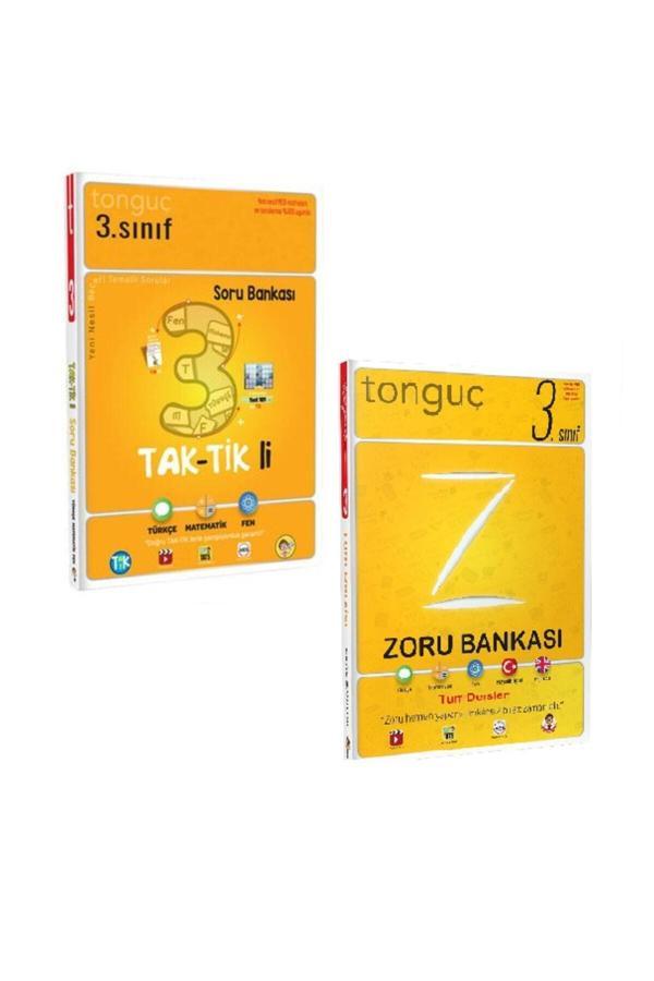 Tonguç Akademi 3. Sınıf Tüm Dersler Zoru Bankası & 3. Sınıf Taktikli Türkçe Matematik Fen Soru Bankası - Tonguç Akademi - Image 1
