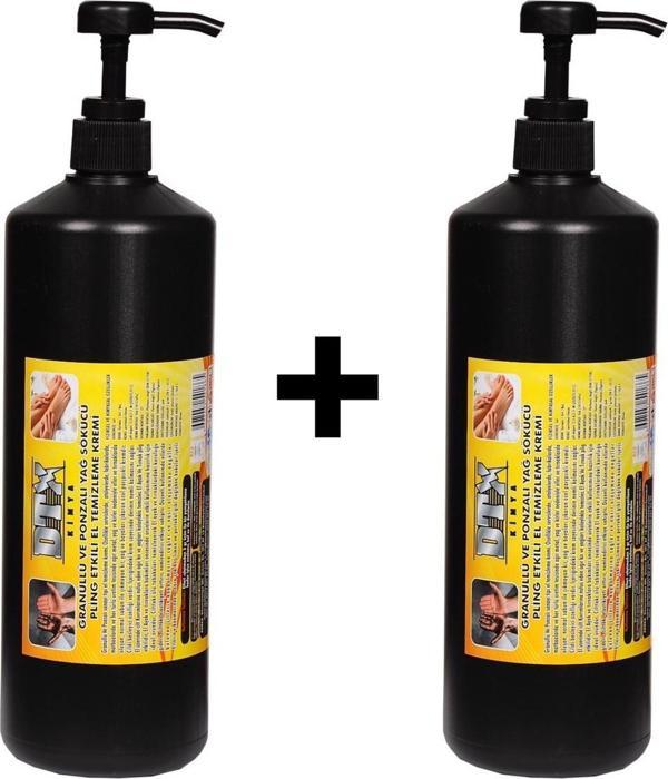 Dtx Kimya 2 Adet Sanayi Tipi Kumlu El Temizleme Kremi Sabunu 1 Kg - Image 1