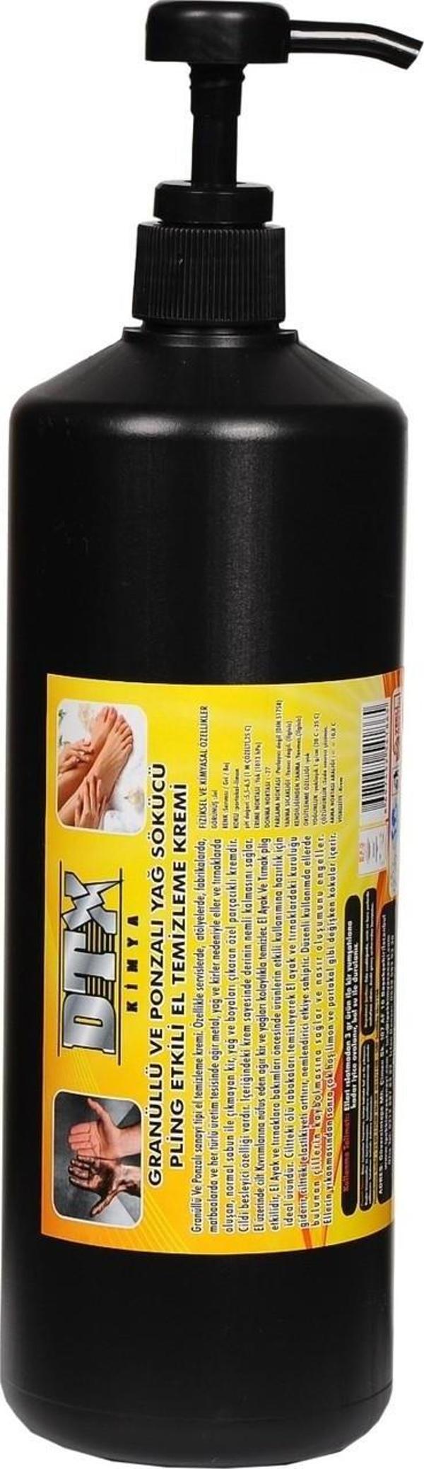 Dtx Kimya Sanayi Tipi Kumlu El Temizleme Kremi Sabunu 1 Kg - Image 1
