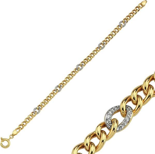 Altın Bileklilk 14K Gold Halat Tasarım - Image 1