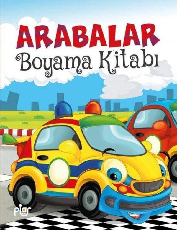 Arabalar Boyama Kitabı - Piar Yayınları - Image 1
