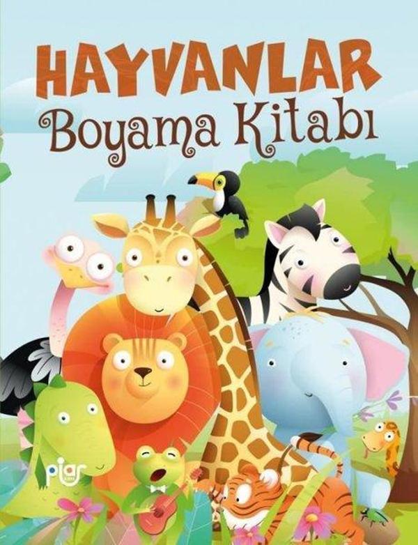 Hayvanlar Boyama Kitabı - Piar Yayınları - Image 1