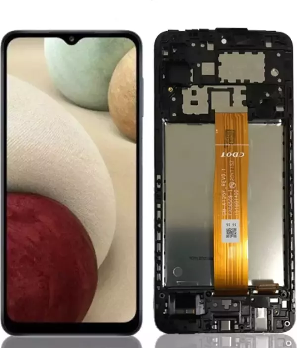 Samsung A12 Çıtalı Sm-A125F Lcd Dokunmatik Ekran - Image 1