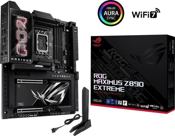 Asus ROG MAXIMUS Z890 EXTREME WiFi 8800mhz(OC) RGB M.2 1851p E-ATX Anakat - Image 1