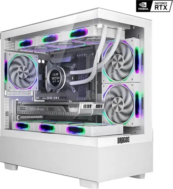CRTG104 Ryzen 5 7500F 16GB DDR5 512GB NVMe RX 7600XT 16GB Gaming Hazır Sistem - Image 1