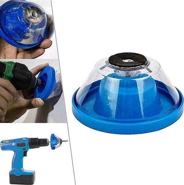 EveFix ® Matkap Ucu Kirlenme Tozlanma Önleyici Toz Haznesi Toz Toplayıcı Aparat - Image 1