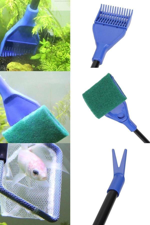EveFix Akvaryum Tankı Temizleme Seti - Akvaryum Balığı Bakım Seti - Image 1