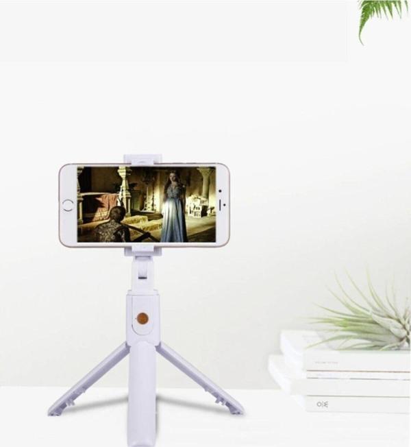 EveFix Ayarlanabilir Taşınabilir 3 Ayaklı Selfie Çubuğu - Image 1