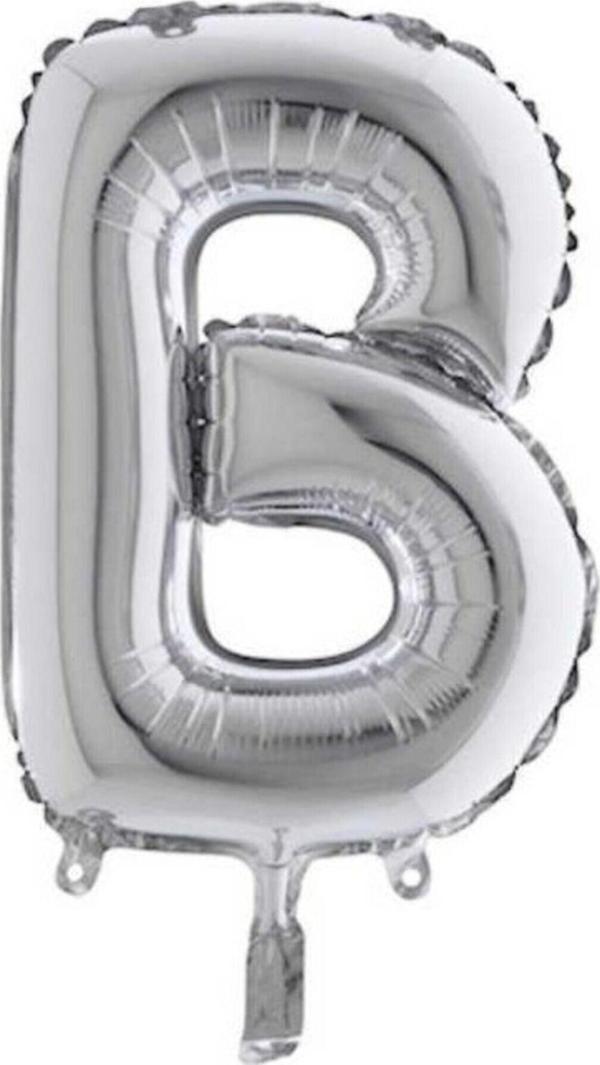 EveFix B Folyo Balon Gümüş 100 Cm Helyum Balon Uçan Balon - Image 1