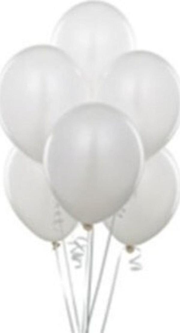 EveFix Balon 100 Adet - Beyaz - Image 1