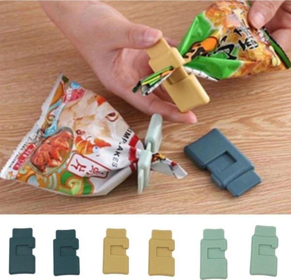 EveFix 6Lı Hava Sızdırmaz Poşet Torba Ambalaj Ve Paket Kıstırmalı Kapatma Klipsi - Image 1