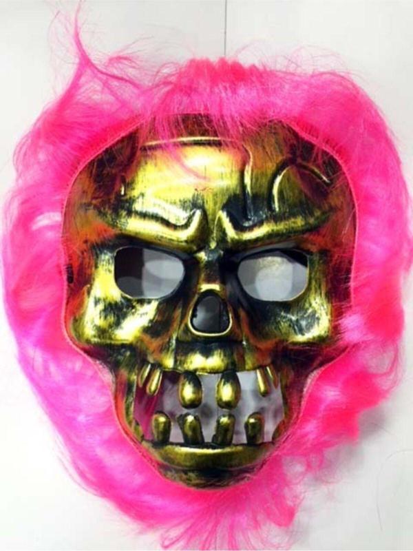 EveFix Cadılar Bayramı Pembe Saçlı Maske - Image 1