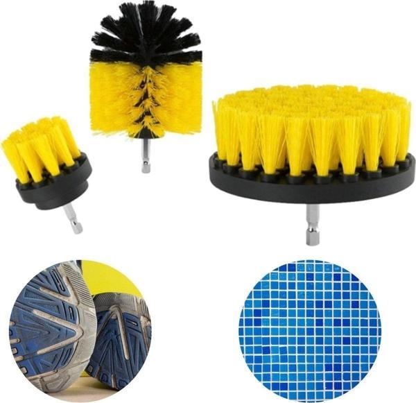 EveFix 3Lü Matkap Ucu Banyo Küvet Duşakabin Araba Tekerliği Koltuk - Image 1