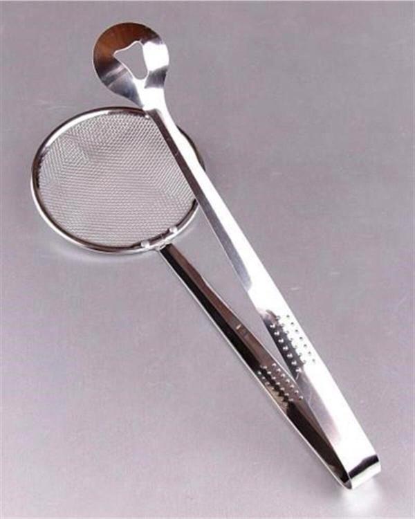 EveFix Çok Amaçlı Süzgeçli Paslanmaz Metal Haşlama Ve Kızartma Maşası - Image 1