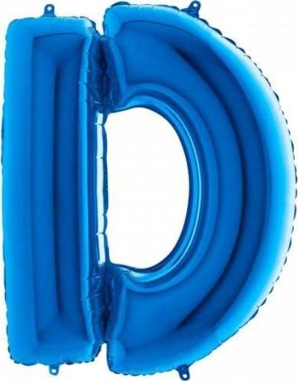 EveFix D Harf Folyo Balon Mavi 100Cm - Image 1