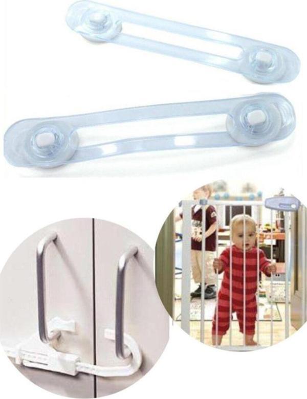 EveFix Bebek Ve Çocuklar Için Dolap Çekmece Emniyet Güvenlik Kilidi - Image 1