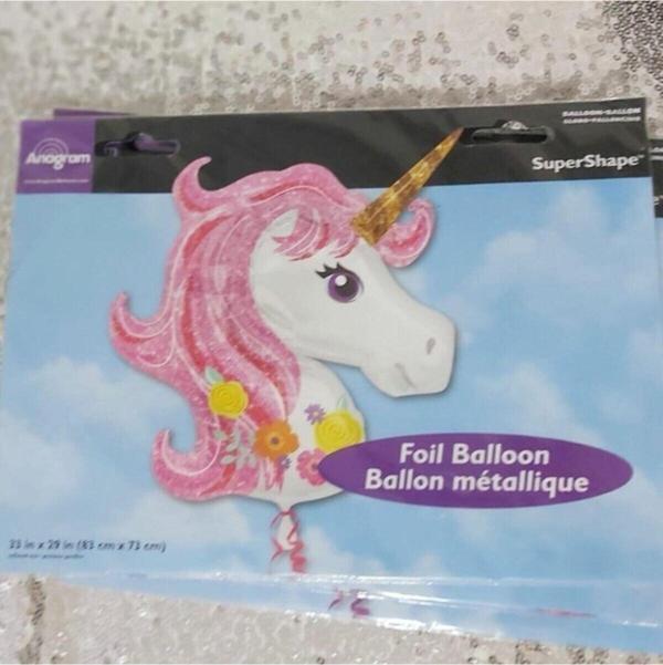 EveFix Folyo Balon Unicorn Pembe 83X73Cm Anagram Marka Pk:1 - Image 1