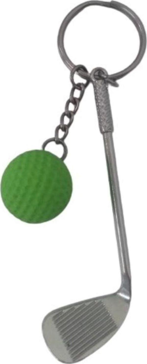 EveFix Gerçekçi Golf Tasarımlı Şık Anahtarlık Kolye Çanta Süsü Golf Keychain - Yeşil Renk - Image 1