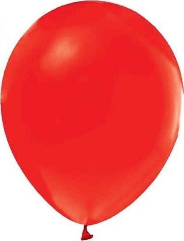 EveFix Fırsat Ayıparti Kırmızı Balon 100 Adet - Image 1