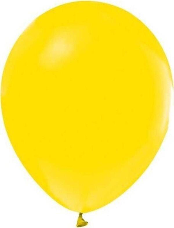 EveFix Fırsat Ayıparti Sarı Balon 100 Adet - Image 1