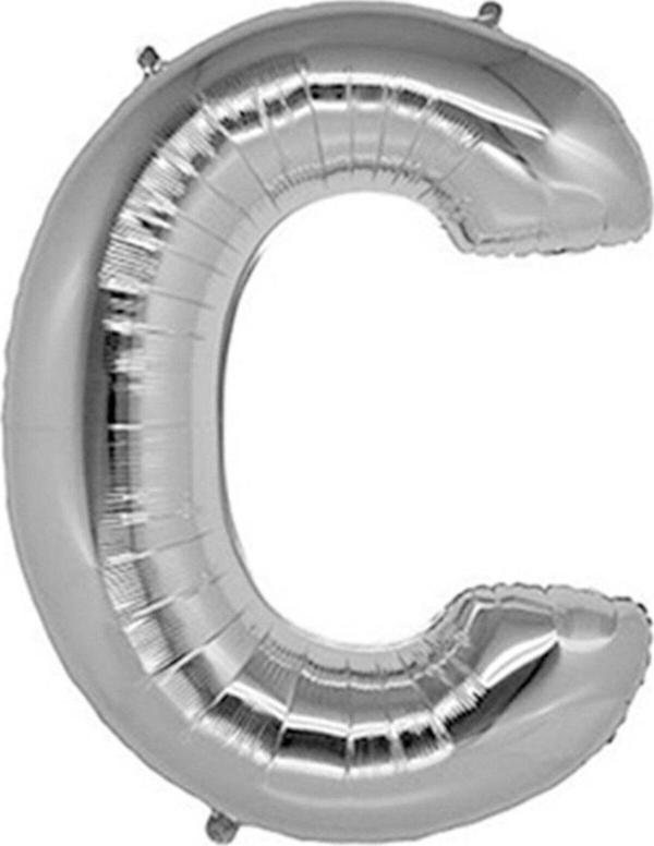 EveFix Gümüş C Harf Balon - Image 1
